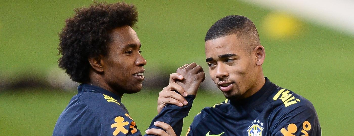 Willian e Gabriel Jesus serão titulares em Liverpool: destaques na Inglaterra - Pedro Martins / MoWA Press