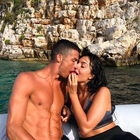 Cristiano Ronaldo e namorada Georgina Rodríguez - Reprodução/Instagram