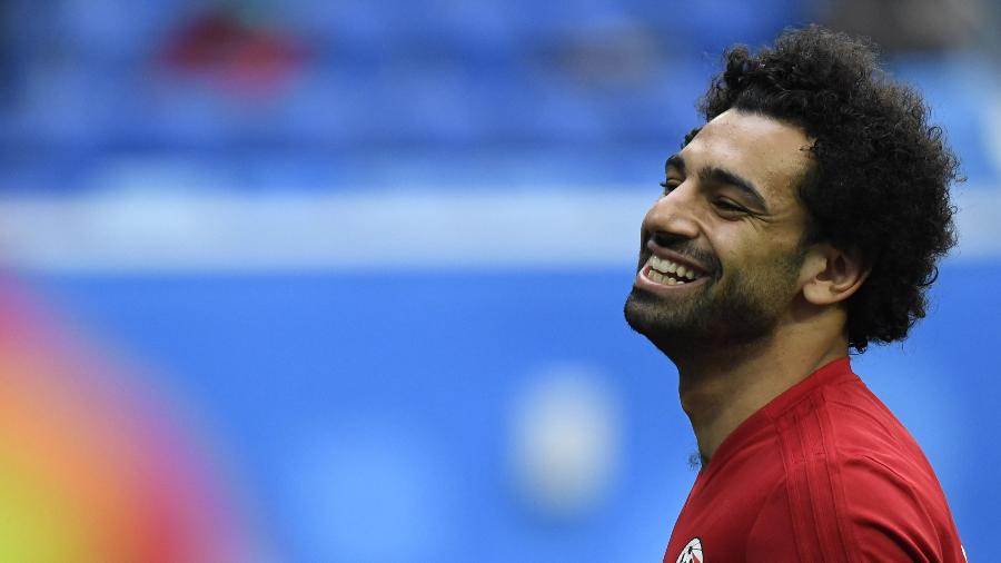 Salah, meia da seleção do Egito - Christophe Simon/AFP