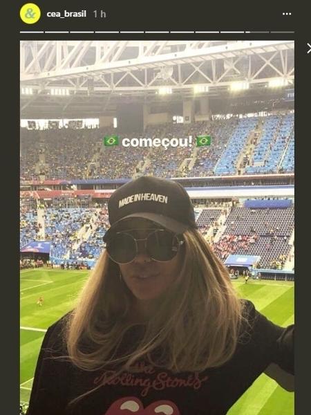 Rafaella Santos Neymar Brasil Costa Rica Copa do Mundo - Reprodução - Reprodução