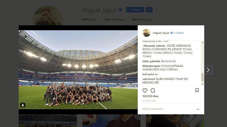 Instagram Layun - Reprodução - Reprodução