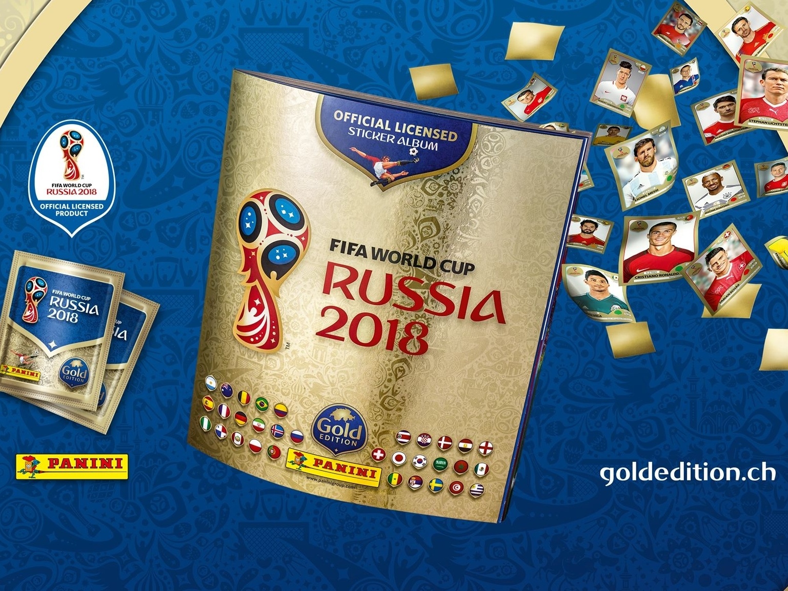 Pacotinhos da Copa 2018 Rússia