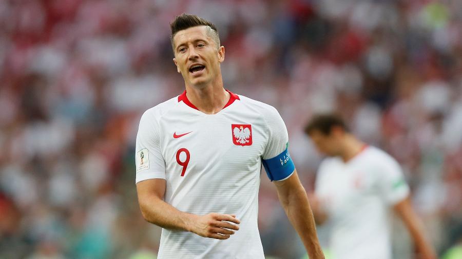 Robert Lewandowski lamenta chance perdida pela Polônia em derrota contra Senegal - Maxim Shemetov/Reuters