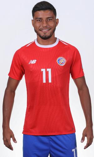 Johan Venegas, atacante da Seleção da Costa Rica