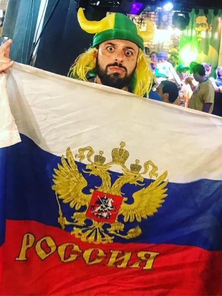 Brasileiro Tomer Savoia é celebridade na Rússia - Reprodução/Instagram - Reprodução/Instagram