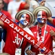 Torcida do Panamá para o jogo contra a Inglaterra em Nizhny Novgorod - Clive Mason/Getty Images