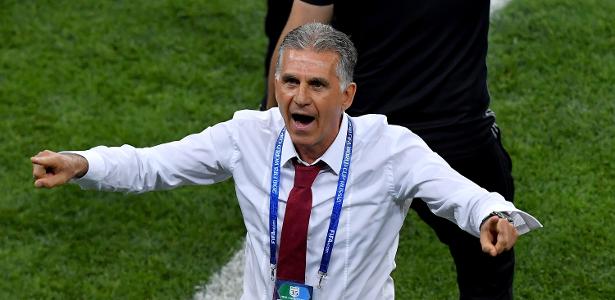 Carlos Queiroz comandou a seleção do Irã na Copa do Mundo - Hector Vivas/Getty Images