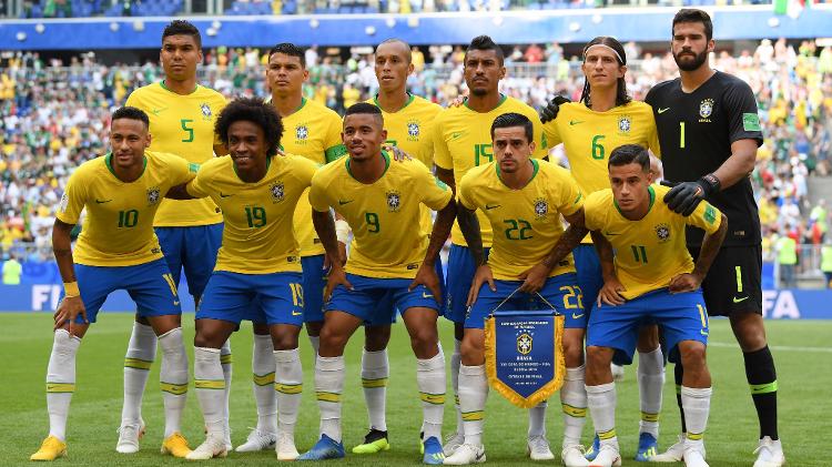 La selección de Brasil planea el partido contra México 2018 - Getty Images - Getty Images