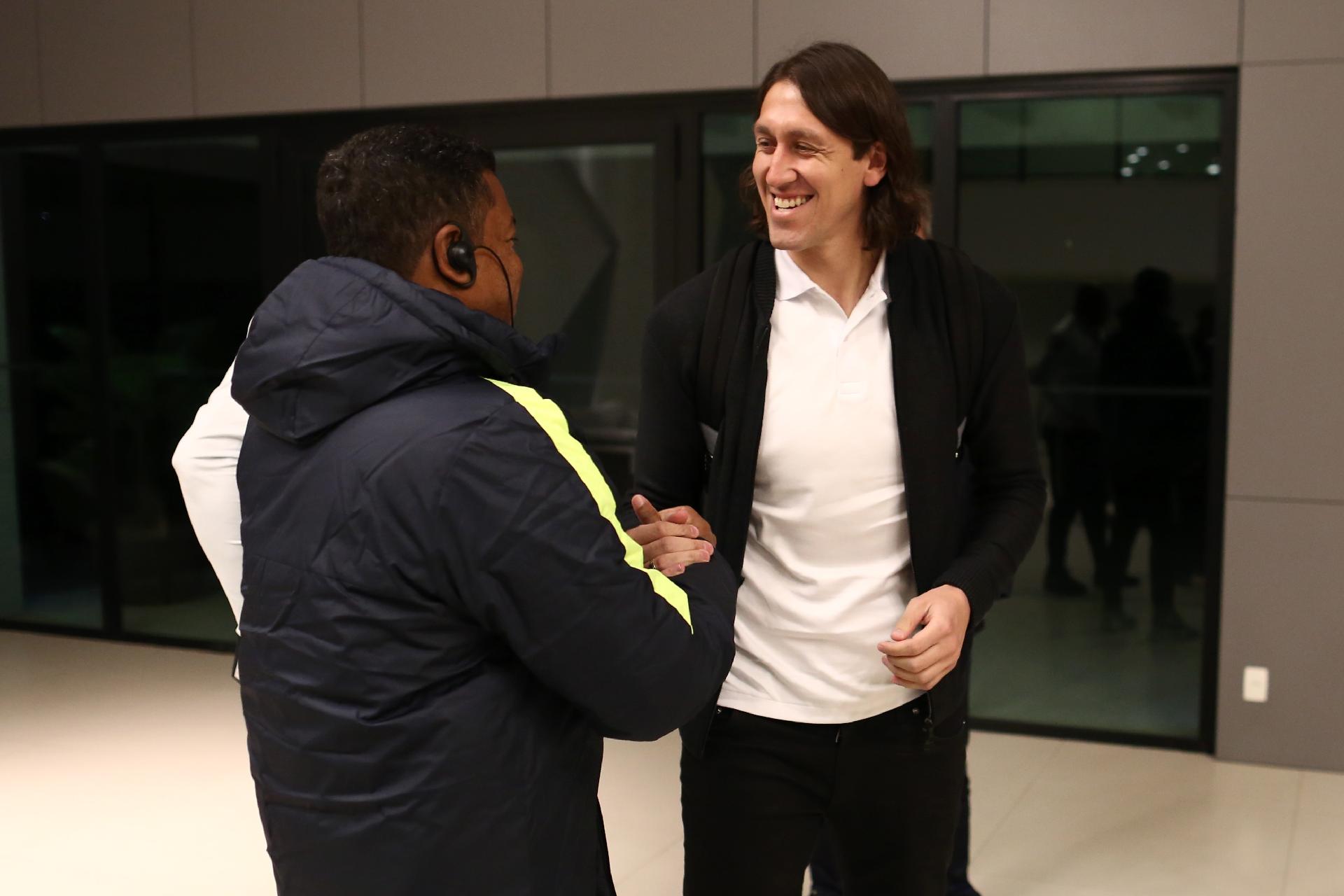 Cássio se apresentou à seleção brasileira na noite da última segunda-feira (21) - Lucas Figueiredo/CBF