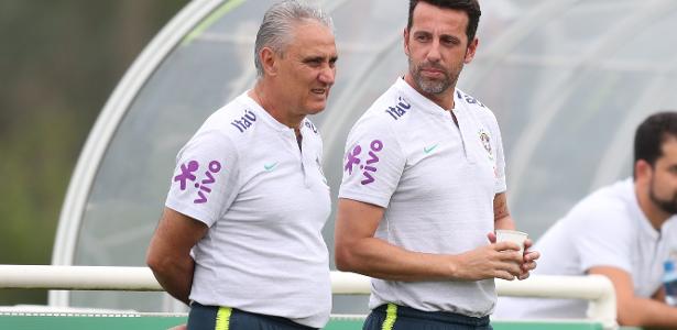 Tite (e) e Edu Gaspar avaliam possibilidade de amistosos contra Arábia Saudita e Argentina - Lucas Figueiredo/CBF