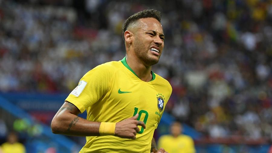 Neymar lamenta chance desperdiçada no jogo entre Brasil e Bélgica - Shaun Botterill/Getty Images