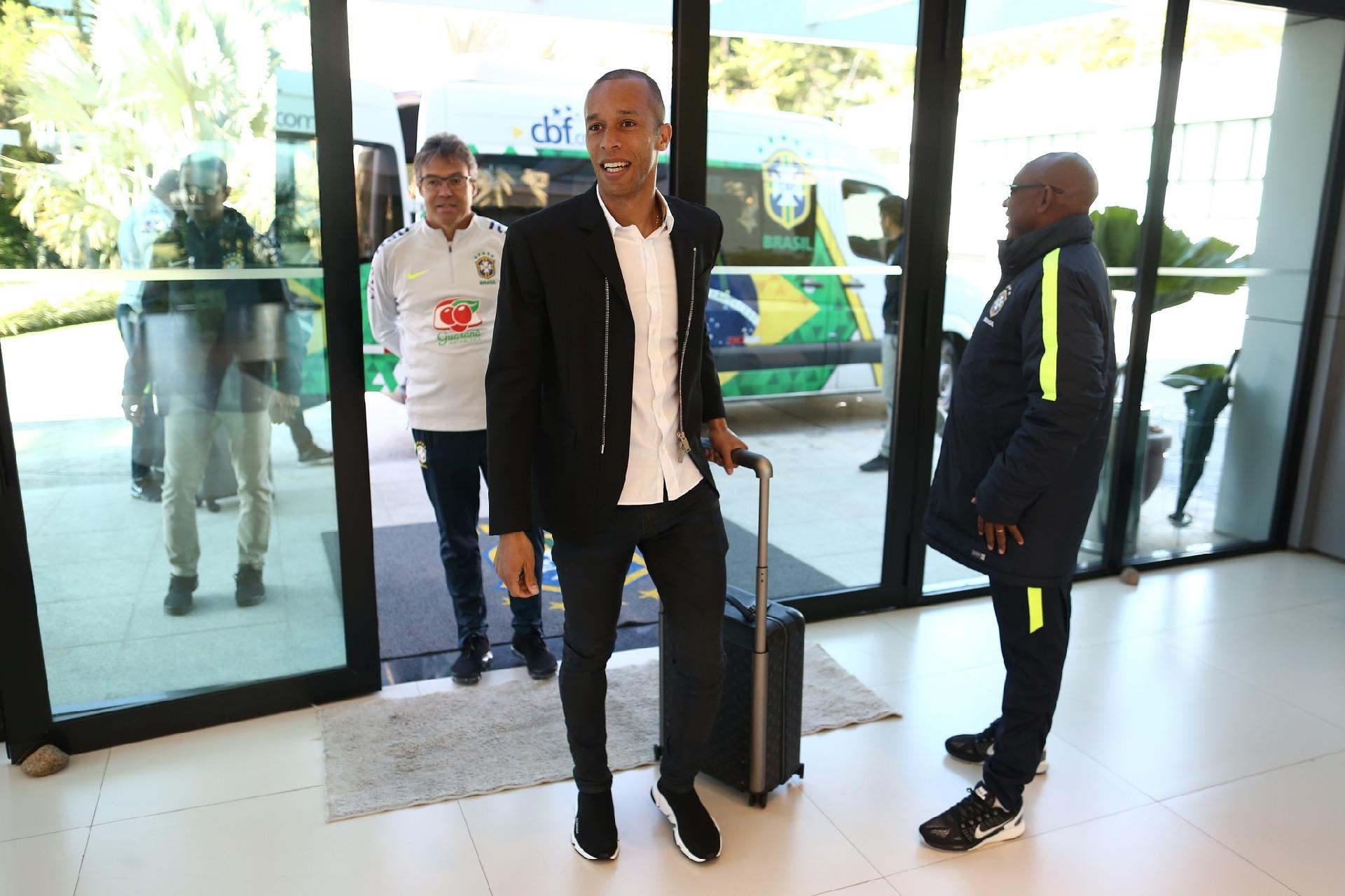 Zagueiro Miranda se apresenta à seleção brasileira - Lucas Figueiredo/CBF