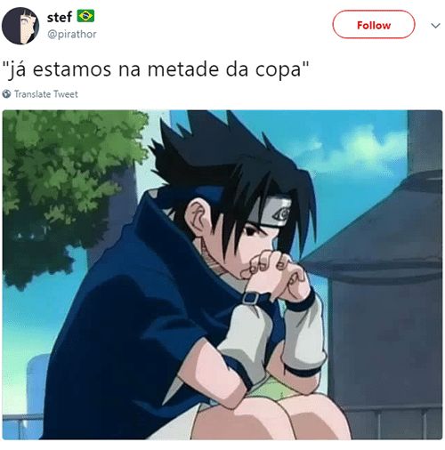 O tempo é implacável, e a Copa do Mundo já chegou à sua metade: dos 64 jogos, já foram disputados 32 - Reprodução/Twitter