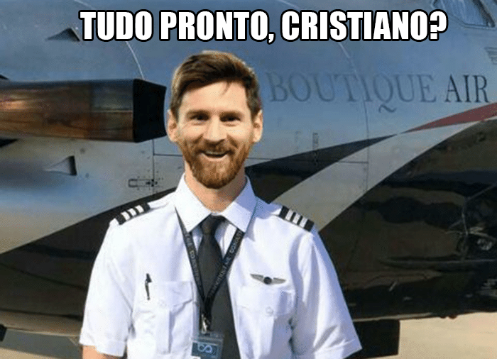 O primeiro a garantir a passagem de volta para casa foi o Messi, com a derrota para a França - Reprodução/Twitter