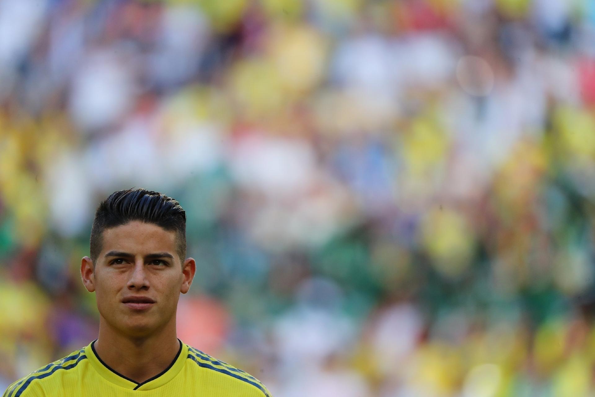 James Rodriguez, estrela da seleção da Colômbia - Reuters