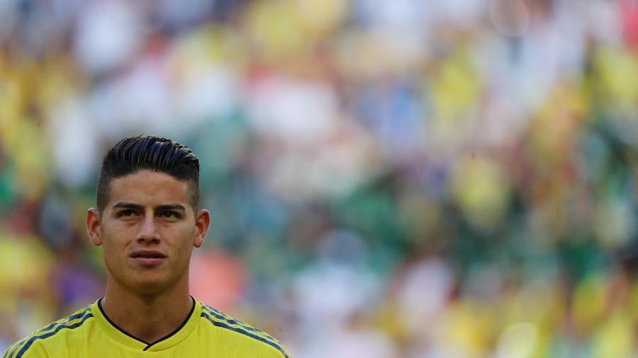 James Rodriguez, estrela da seleção da Colômbia - Reuters