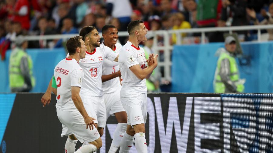 Com quatro pontos, Suíça só precisa de um empate contra a eliminada Costa Rica para avançar - Clive Rose/Getty Images