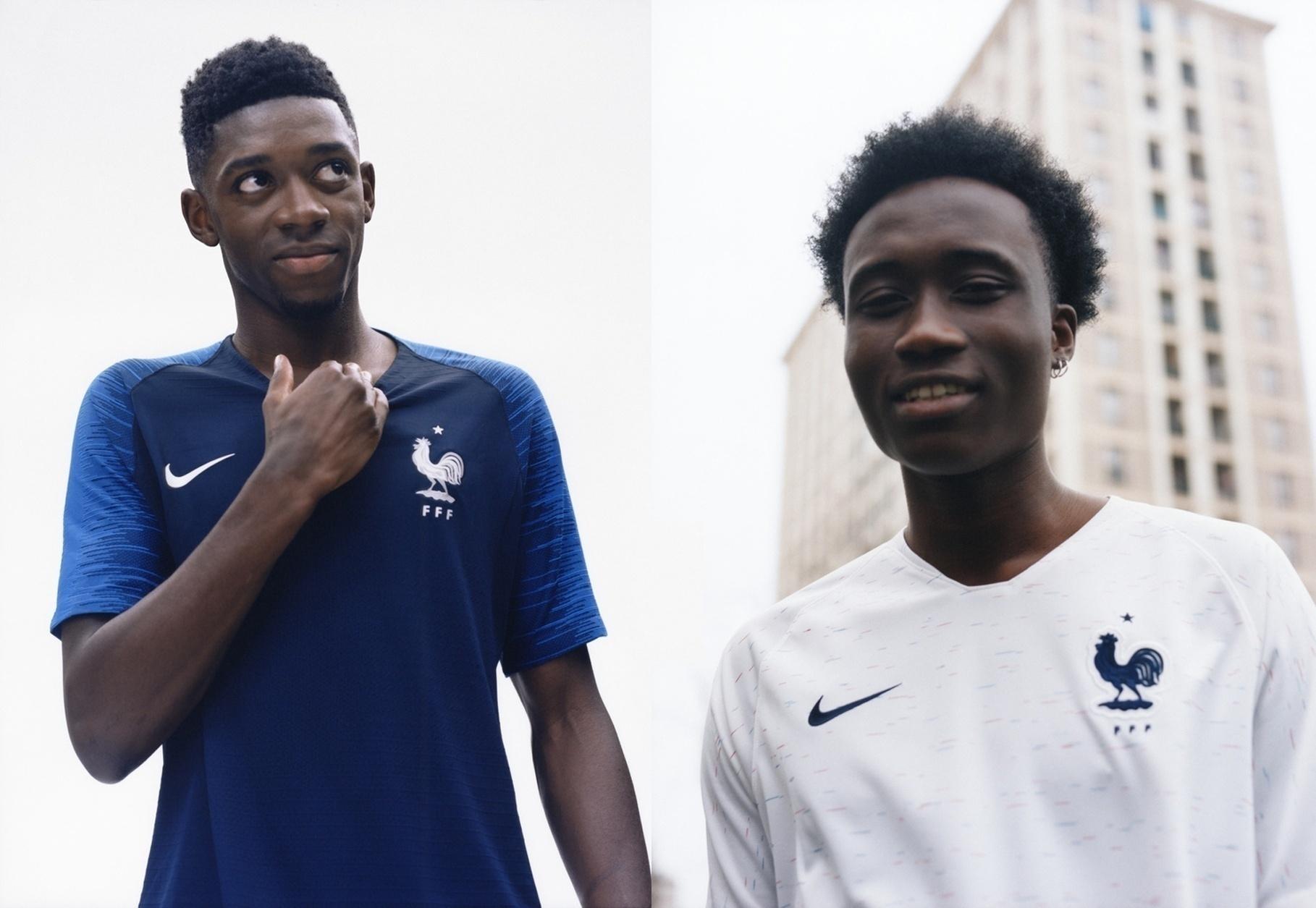 Uniformes da seleção da França - Divulgação/Nike