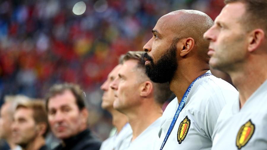 Ex-atacante da França, Henry trabalhou na Copa como auxiliar técnico da Bélgica - Lars Baron - FIFA/FIFA via Getty Images