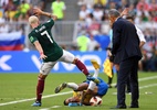 Neymar reclama de pisão e provoca o México: "Falaram demais e foram embora" - Getty Images