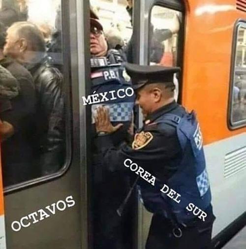 Mas a Coreia surpreendeu todo mundo e venceu a Alemanha por 2 a 0 - Reprodução/Twitter