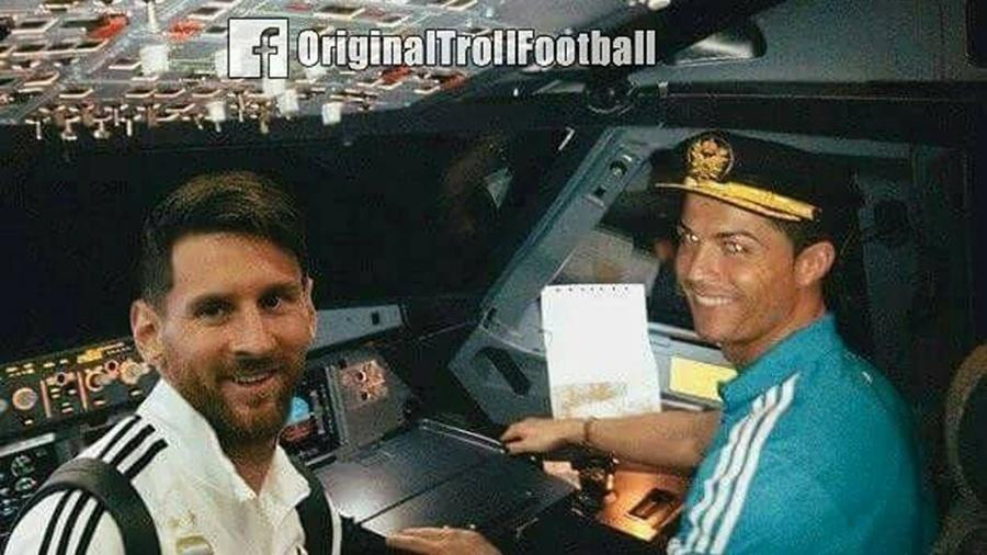 Do jeito que os dois rivalizam em tudo, vai ter briga pra ver quem fica na cabine - Reprodução/Facebook