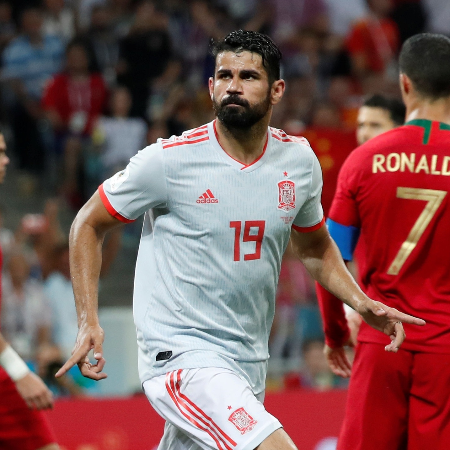 Seleção de Portugal 'nasceu' em jogo contra a Espanha, e sofreu