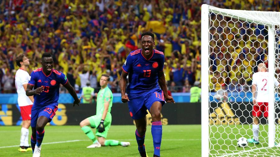 Zagueiro marcou o primeiro dos gols da Colômbia na vitória que eliminou a Polônia - Alex Livesey/Getty Images