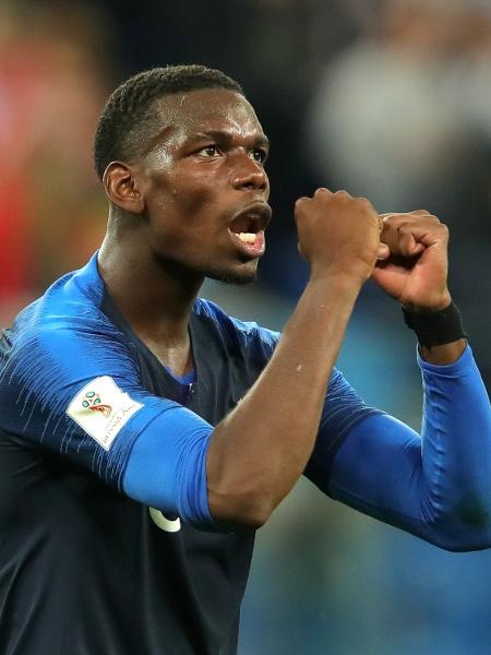 Paul Pogba, da França, comemora classificação - Alexander Hassenstein/Getty Images
