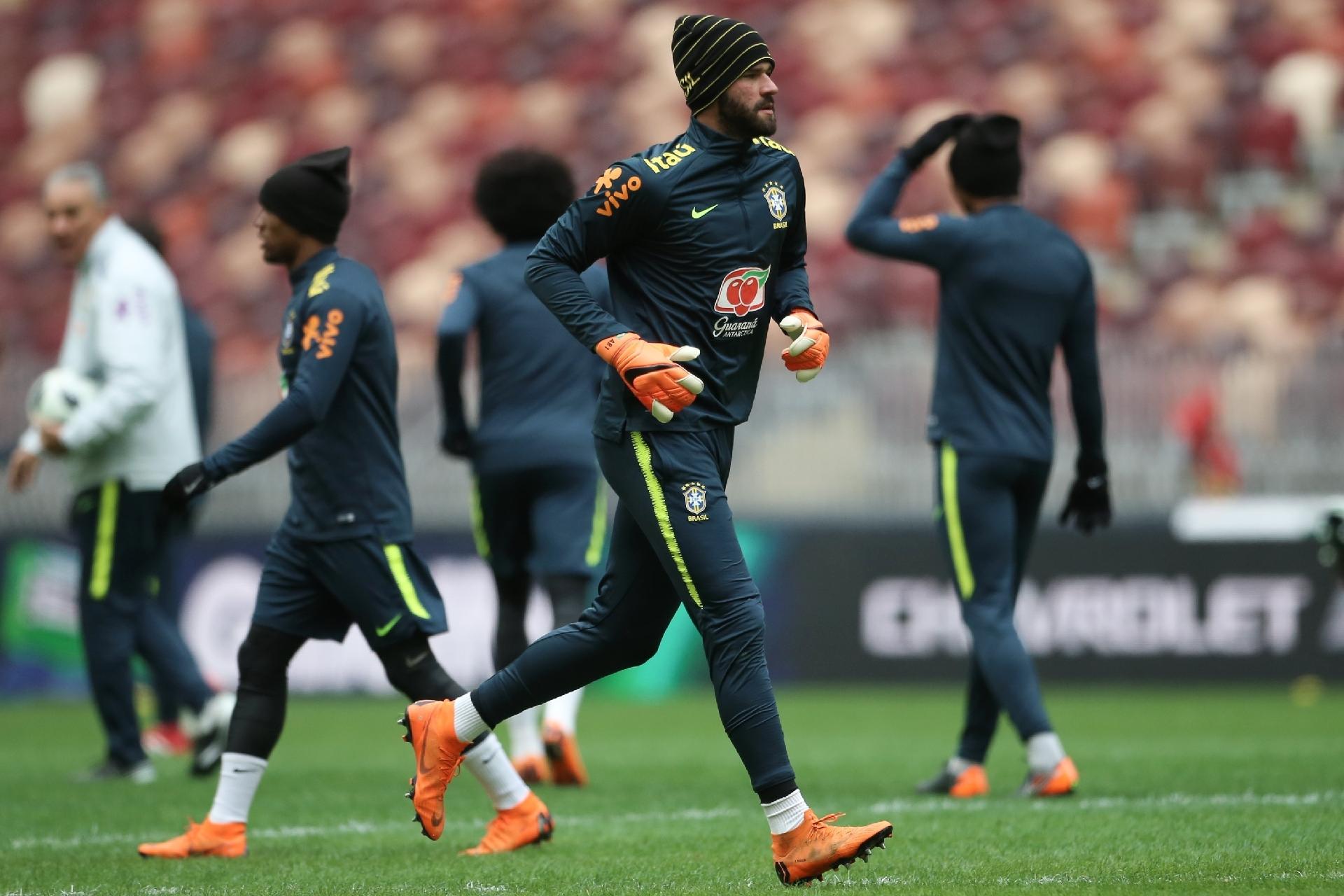 Alisson será o capitão da seleção para o amistoso em Moscou - Pedro Martins/Mowa Press