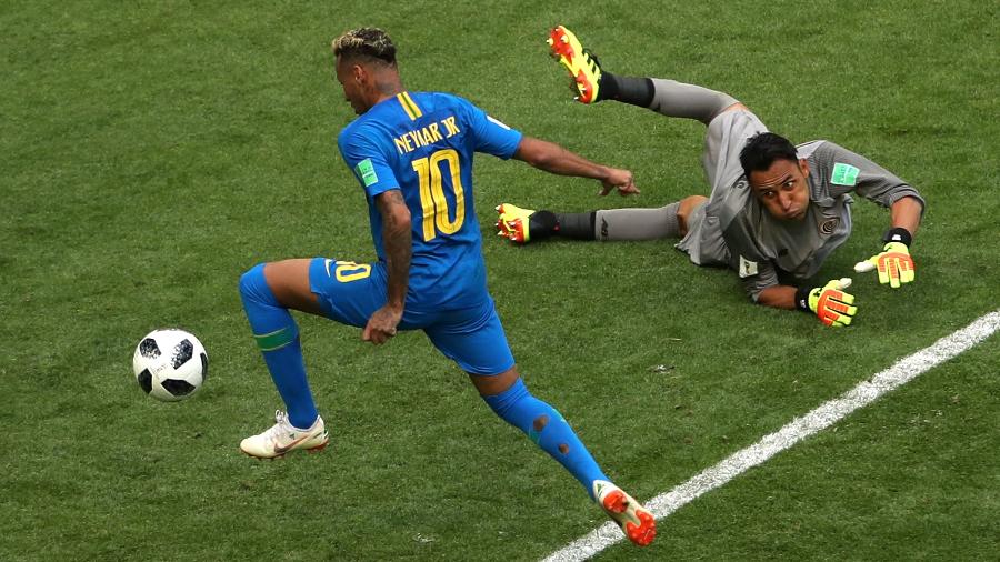 Neymar ampliou para o Brasil em partida difícil contra a Costa Rica - Reuters