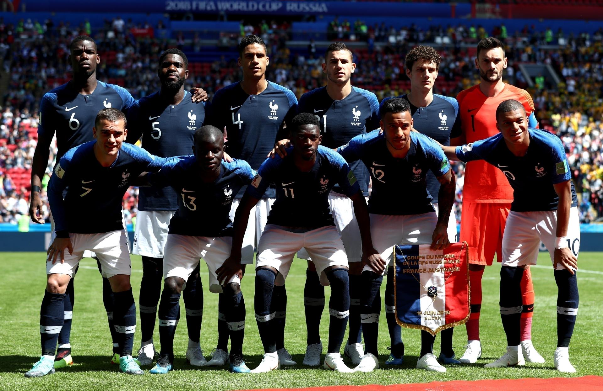 França montou seleção com várias estrelas para a disputa da Copa do Mundo - Getty Images