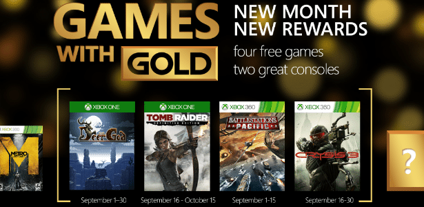 Usuários de consoles Xbox receberão quatro novos jogos ao longo de setembro - Divulgação