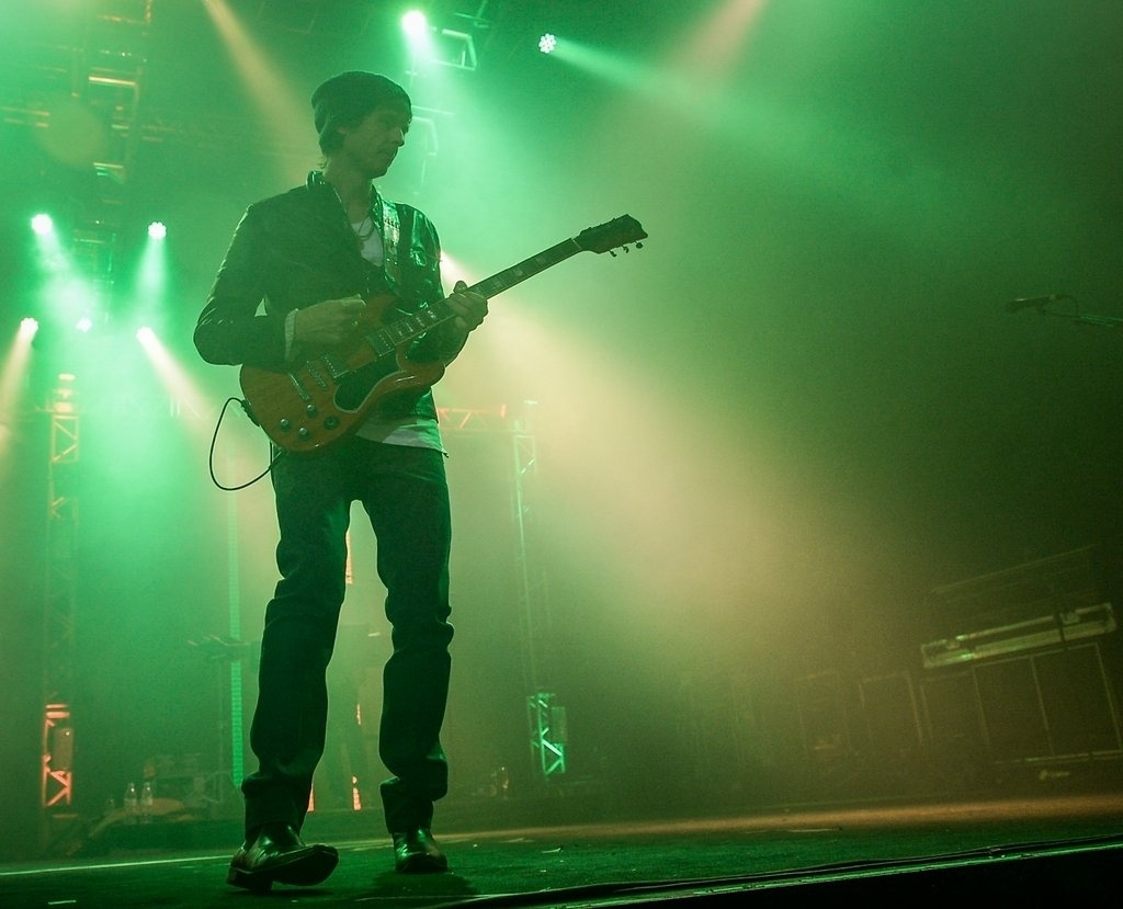 Grupo norueguês A-ha em apresentação NA noite dessa quarta-feira no Espaço das Américas, na Barra Funda, em São Paulo - AgNews