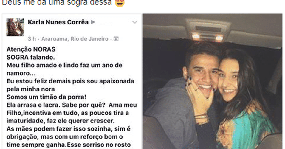 Sogra Faz Sucesso Ao Elogiar A Nora Nas Redes Sociais Somos Um Tim O Entretenimento Bol