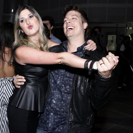 Dani Calabresa e Fábio Porchat se divertem no aniversário do Porta dos Fundos - Thyago Andrade/Brazil News - Thyago Andrade/Brazil News