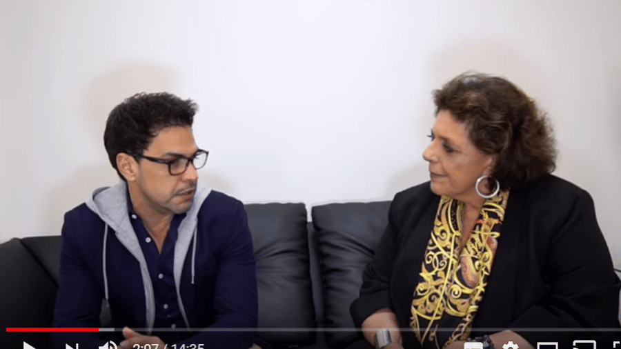 Zezé Di Camargo é entrevistado por Leda Nagle - Reprodução/YouTube