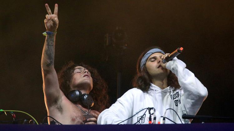 O duo canadense DVBBS - Ricardo Matsukawa/UOL - Ricardo Matsukawa/UOL
