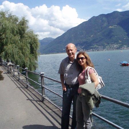 Bernadete Strasser e seu marido, Willy Strasser, 37 anos mais velho - Arquivo Pessoal - Arquivo Pessoal