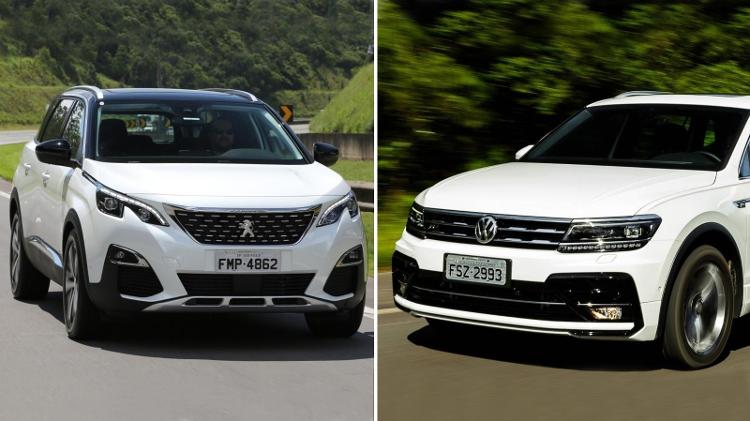 SUVs equipadas e com espaço para 7 | UOL Carros destrincha Peugeot 5008 e Volkswagen Tiguan; assista