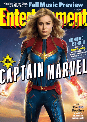 Brie Larson como Capitã Marvel - Divulgação - Divulgação