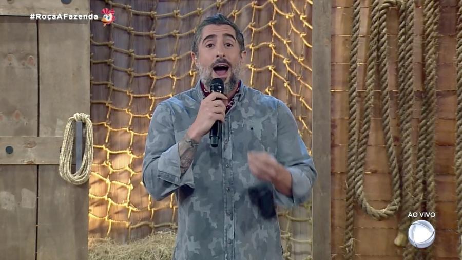 Marcos Mion apresenta noite de formação de roça em A Fazenda 2019 - Reprodução/RecordTV