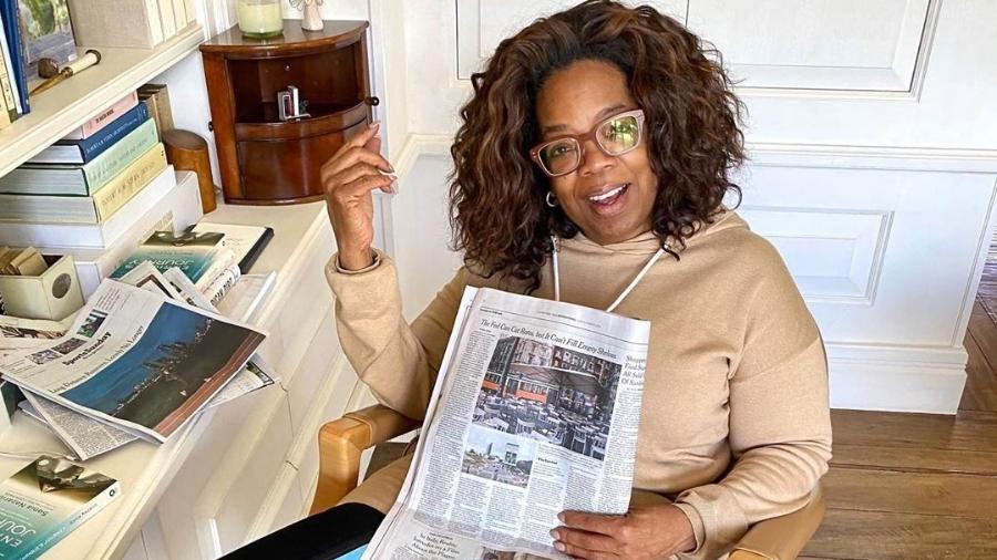 Oprah Winfrey: bilionária tem US$ 2,5 bilhões - Reprodução/Instagram