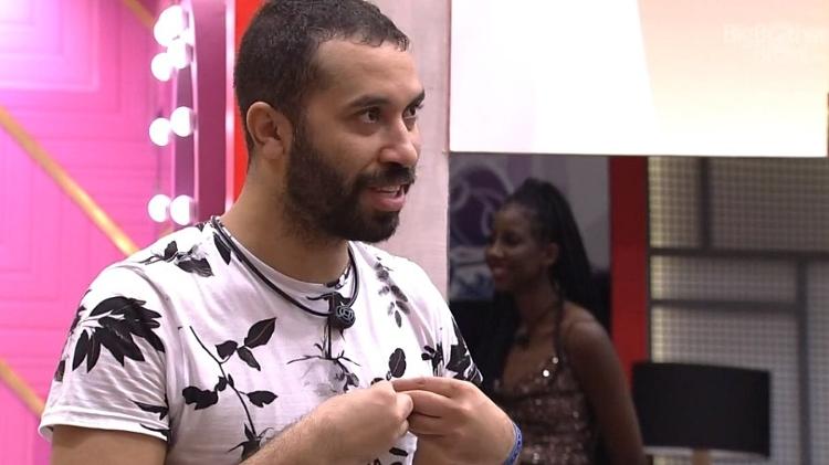 BBB 21: Gilberto fala sobre possível eliminação do jogo - Reprodução/Globoplay - Reprodução/Globoplay