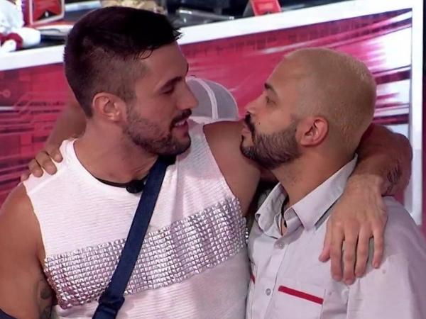 BBB 21: Arthur e Projota, carne e unha - Reprodução/Globoplay