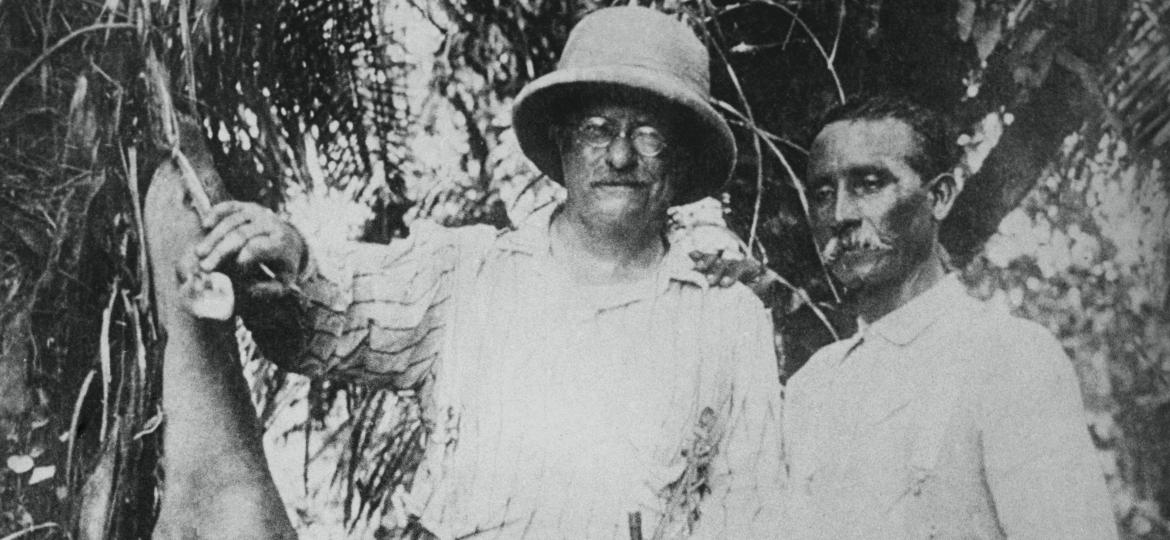 Theodore Roosevelt e o Marechal Rondon  - Bettmann Archive