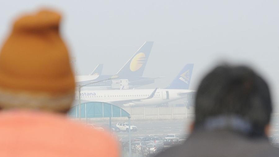 Aeroporto na Índia - Hindustan Times via Getty Images