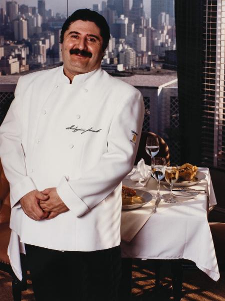 O chef Giancarlo Marcheggiani foi o primeiro realmente italiano a comandar a cozinha - Acervo Terraço Itália - Acervo Terraço Itália