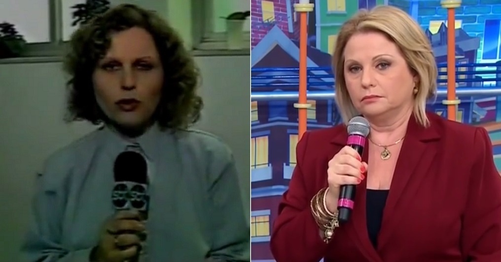 Magdalena Bonfiglioli inaugurou o jornalismo do SBT com a cobertura da assinatura da concessão do canal, em 19 de agosto de 1981. No "Aqui Agora", ficou conhecida como "repórter chorona", por sempre se emocionar nas matérias. Hoje, trabalha no "Programa do Ratinho" - Montagem/UOL