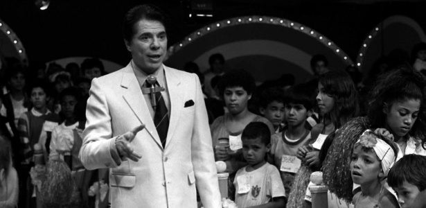 Silvio Santos no "Domingo no Parque", em 1988 - Paulo Cerciari/Folha Imagem - Paulo Cerciari/Folha Imagem